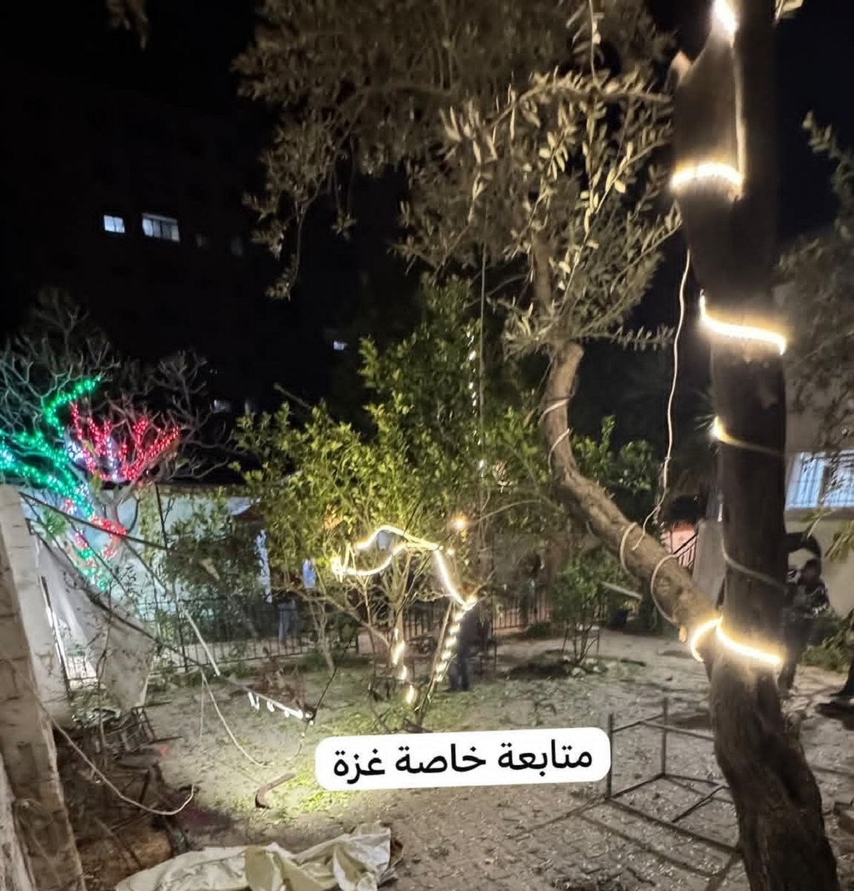 شهيد وعدة اصابات جراء استهداف الاحتلال مقهى قرب برج داود غربي مدينة غزة